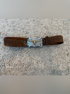 Tony lama toddler belt